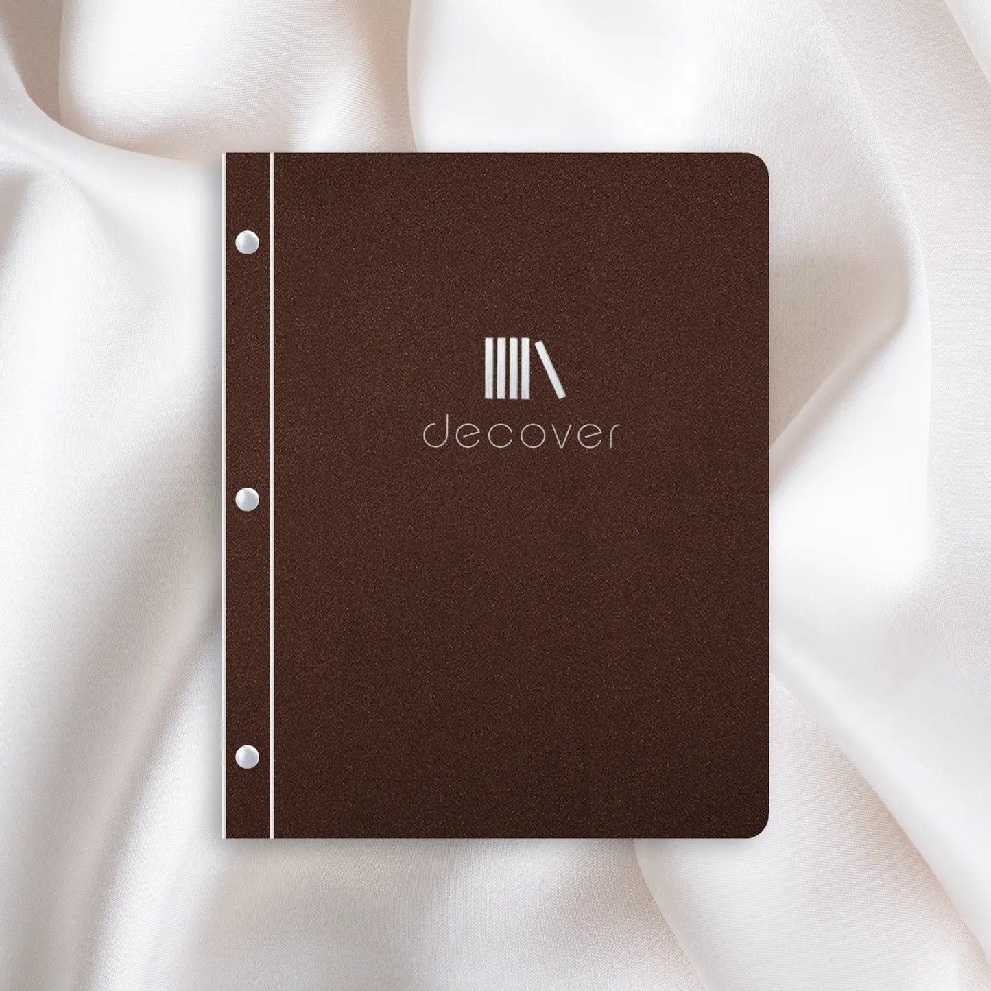 Coated menu-cover binding screw A4 portrait