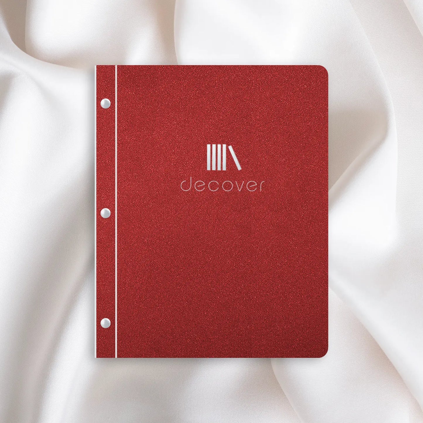 Coated menu-cover binding screw A4 portrait