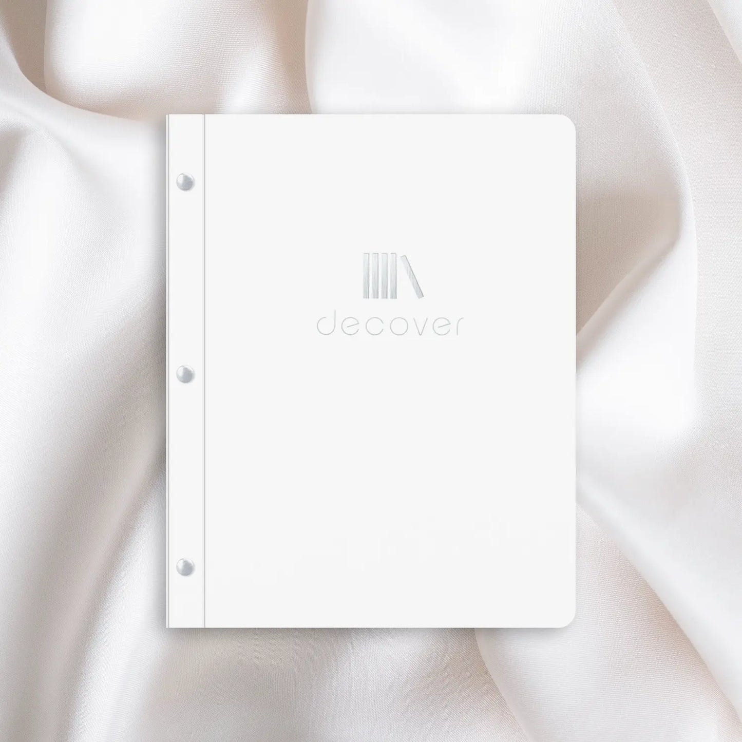 Coated menu-cover binding screw A4 portrait