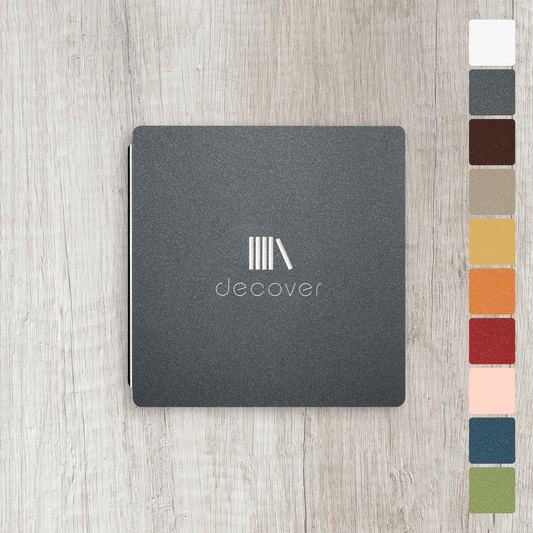 Coated menu-cover elastic square