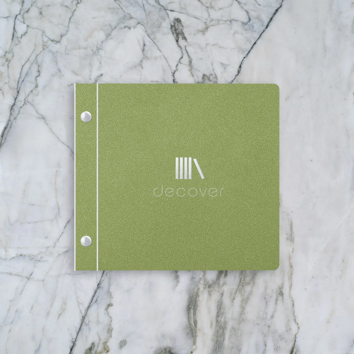 Coated menu-cover binding screw square