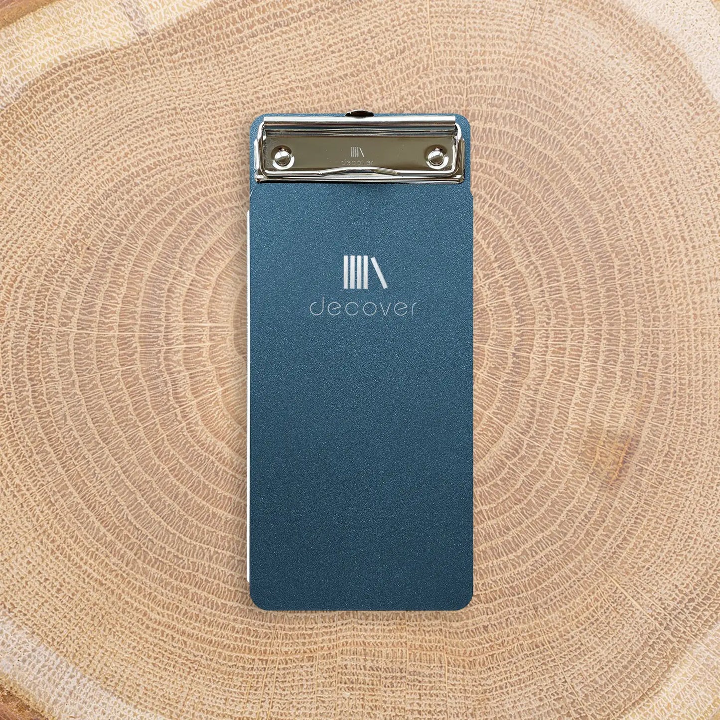 Coated bill holder with clip