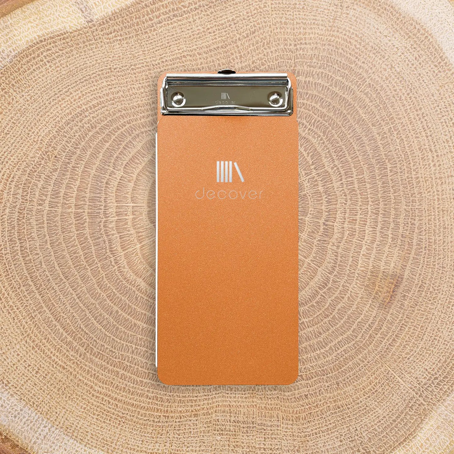 Coated bill holder with clip