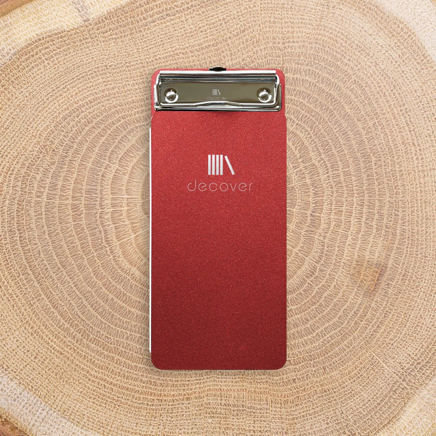 Coated bill holder with clip