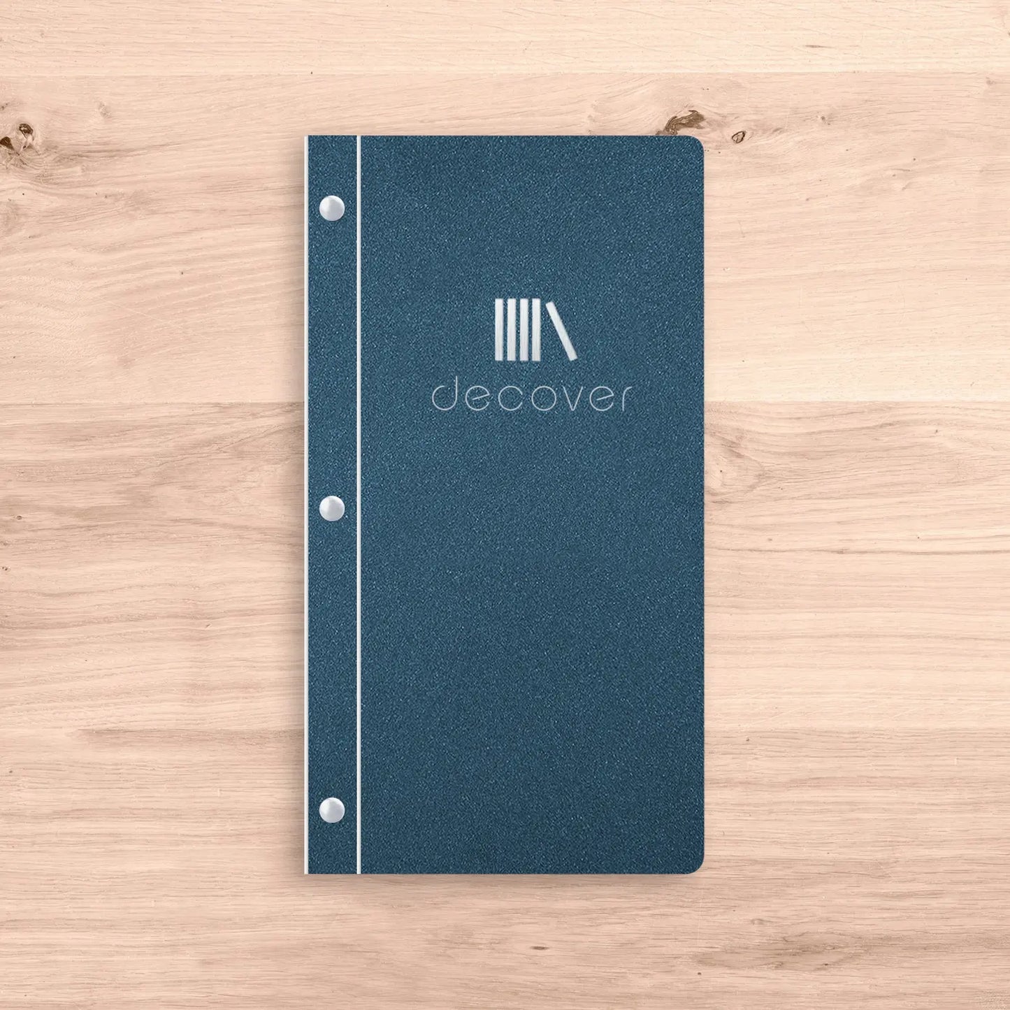 Coated menu-cover binding screw Long