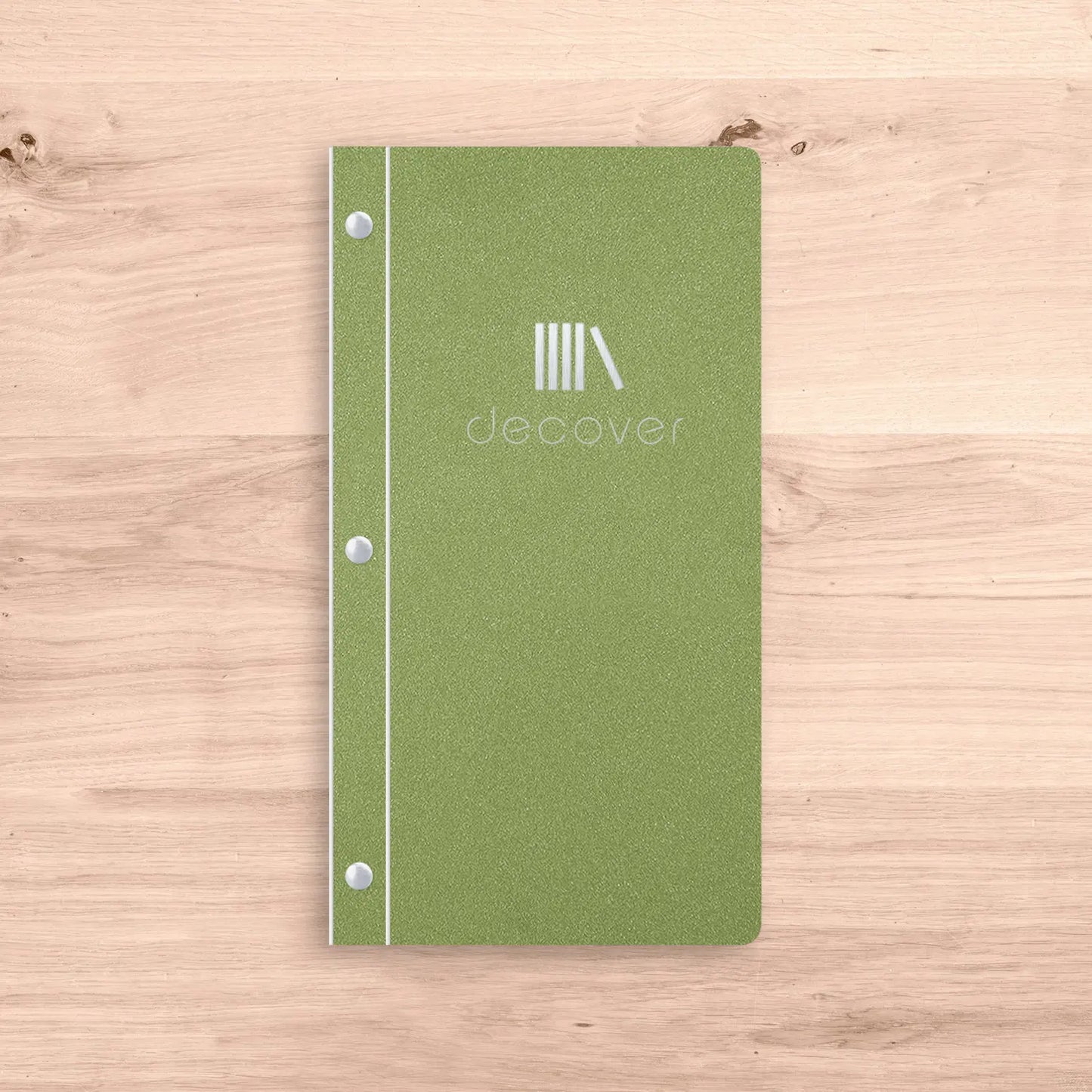 Coated menu-cover binding screw Long