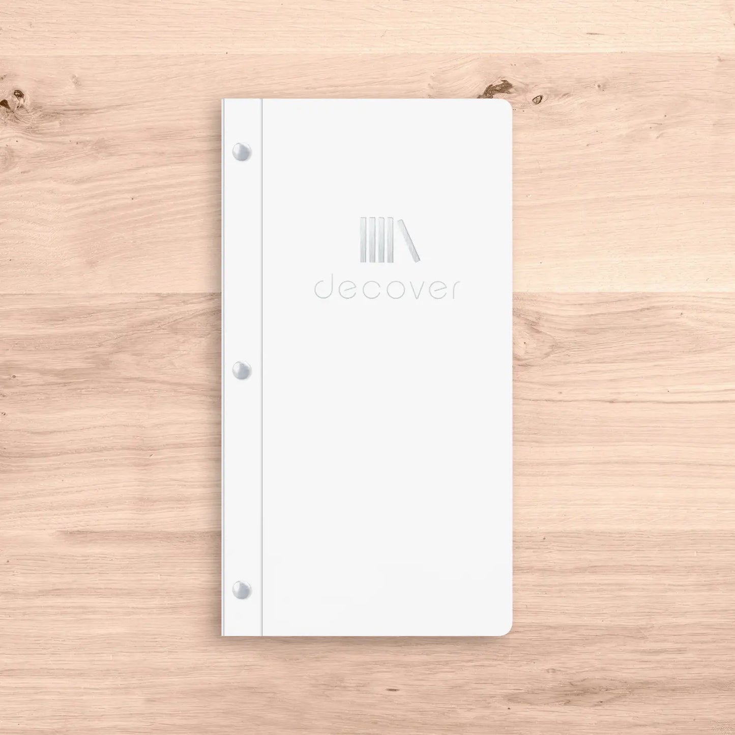 Coated menu-cover binding screw Long