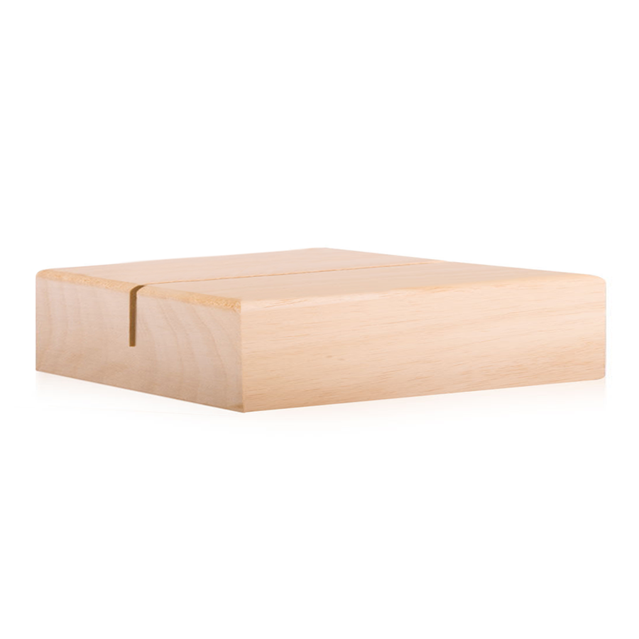 Wooden menu holder Flat