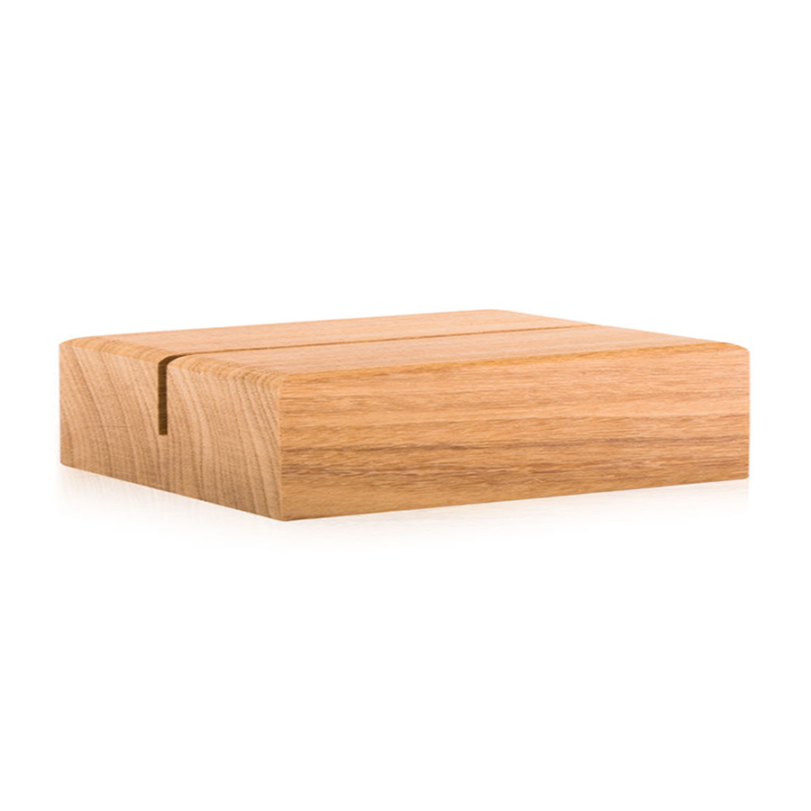 Wooden menu holder Flat