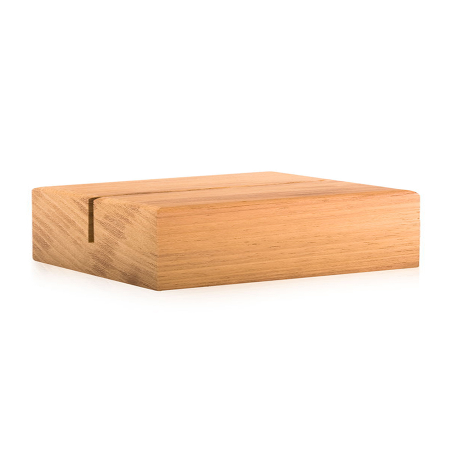 Wooden menu holder Flat