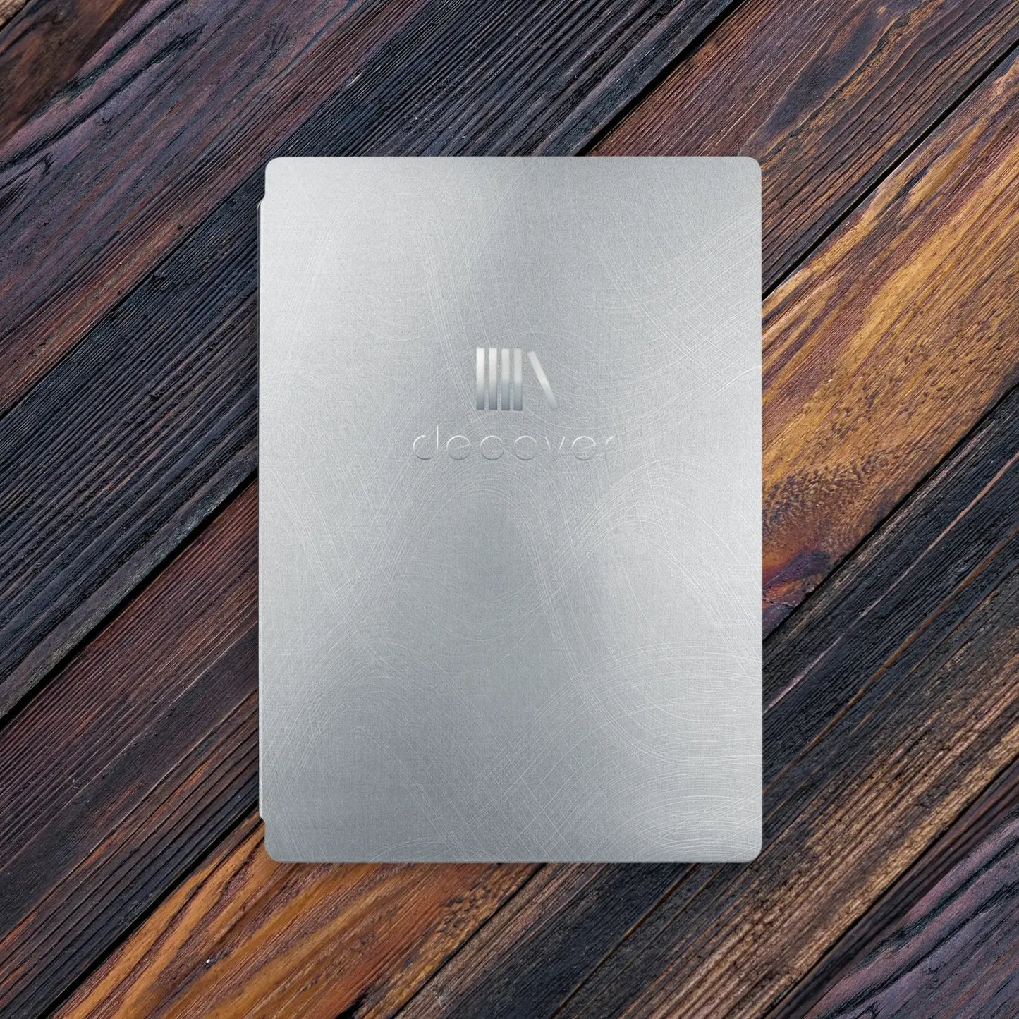Metal menu-cover elastic A4 portrait