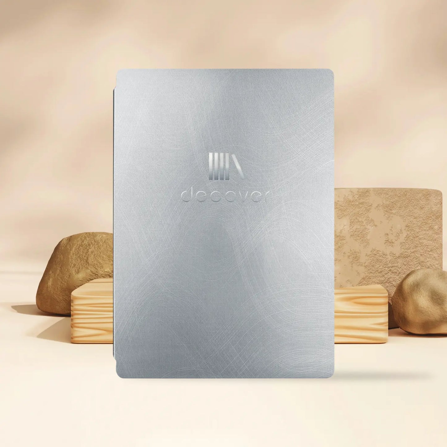 Metal menu-cover elastic A5 portrait