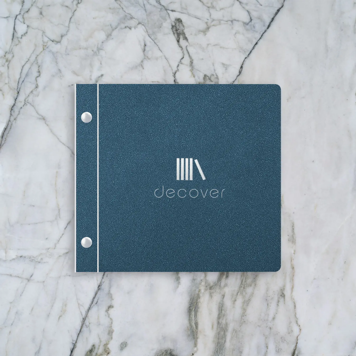 Coated menu-cover binding screw square