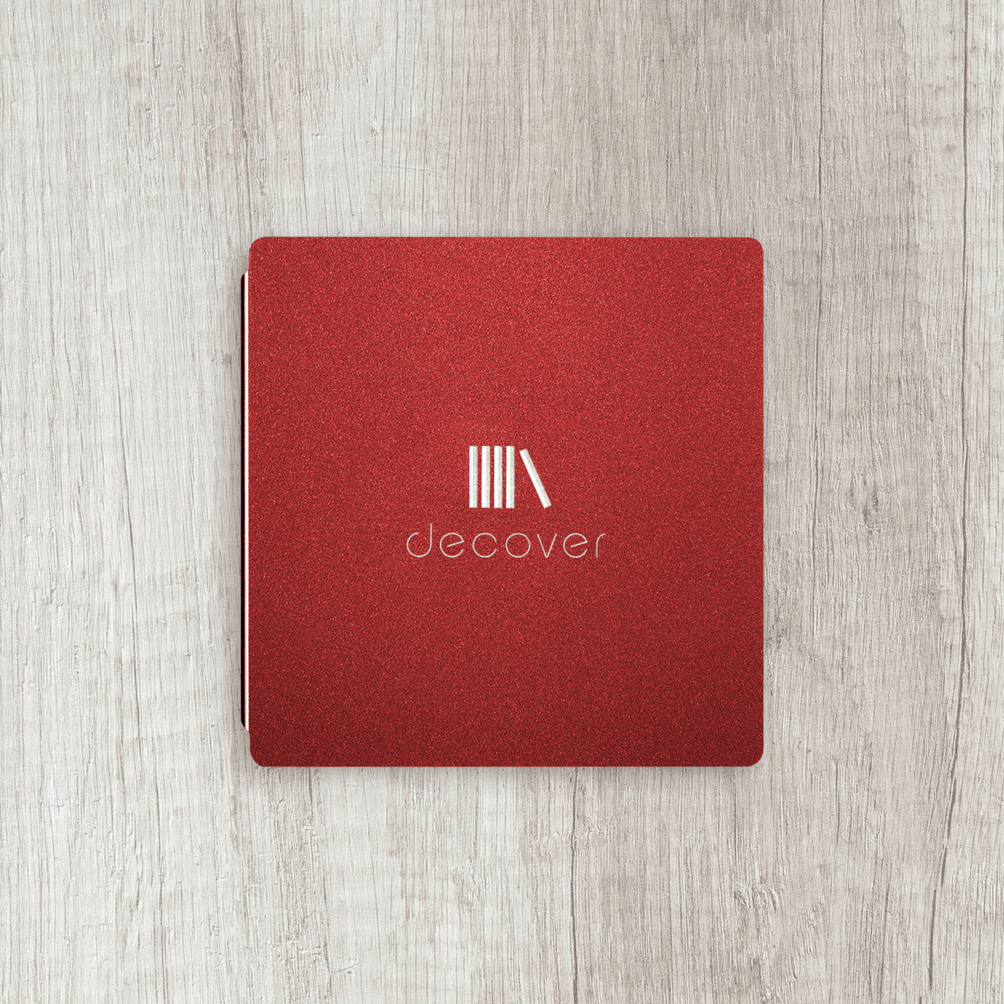 Coated menu-cover elastic square