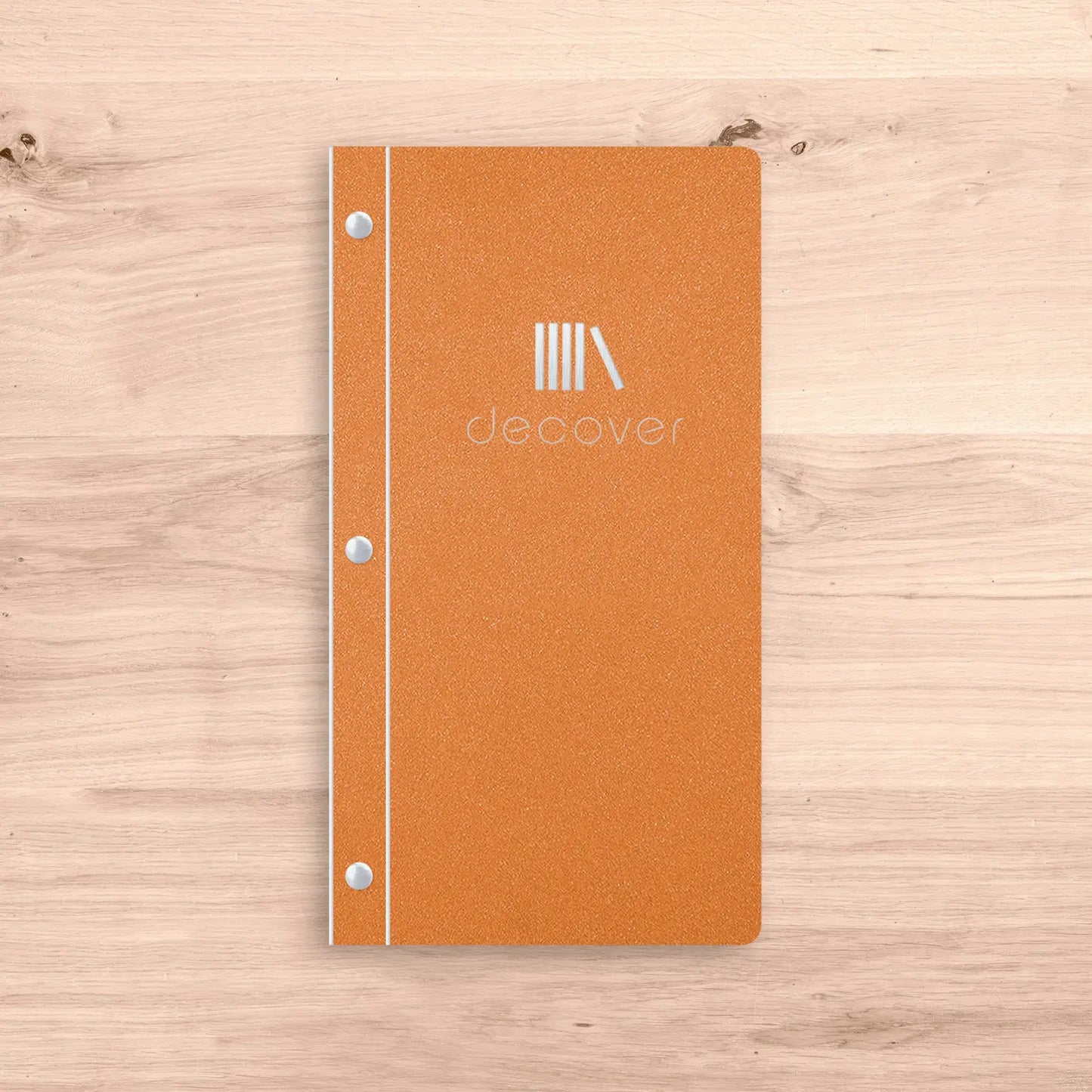 Coated menu-cover binding screw Long