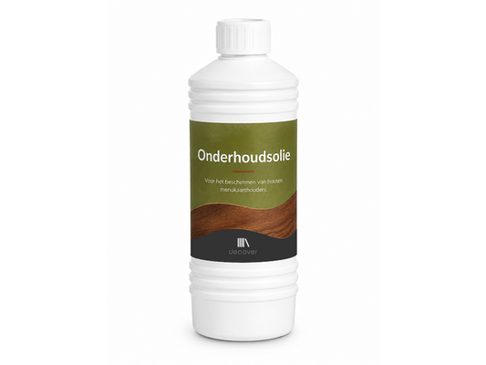 Maintenance oil for wooden menu holders